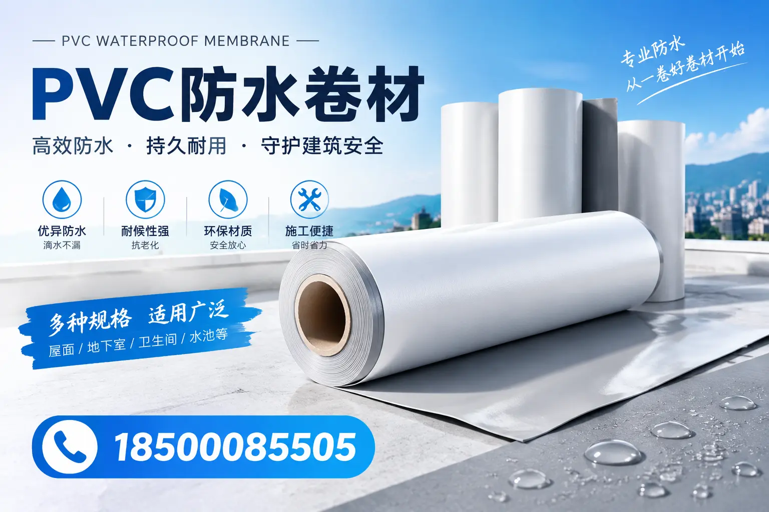 如何选择适合的PVC防水卷材？专家为您解答济宁的需求