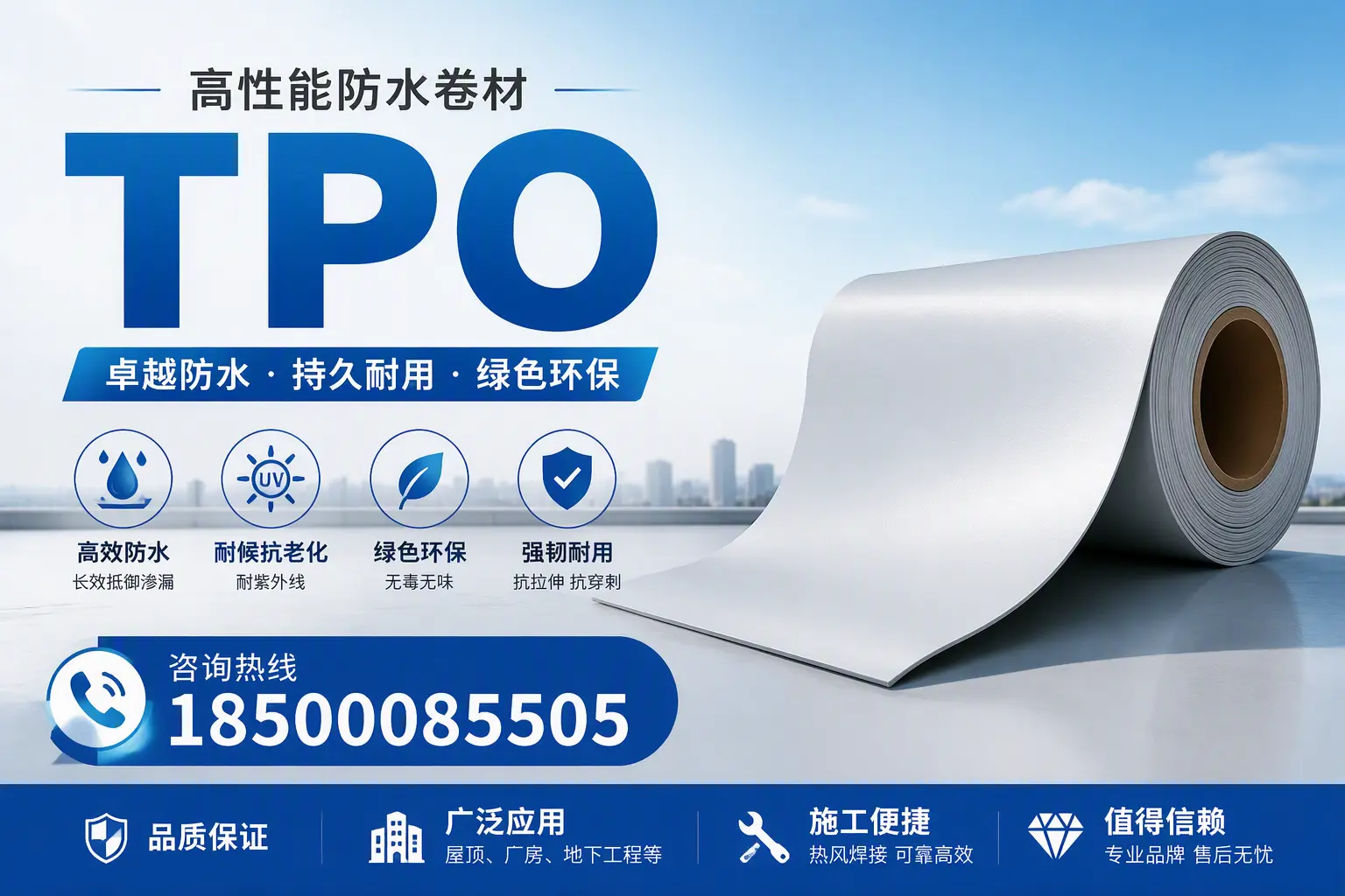 TPO材料的环保特性及其在济宁的应用